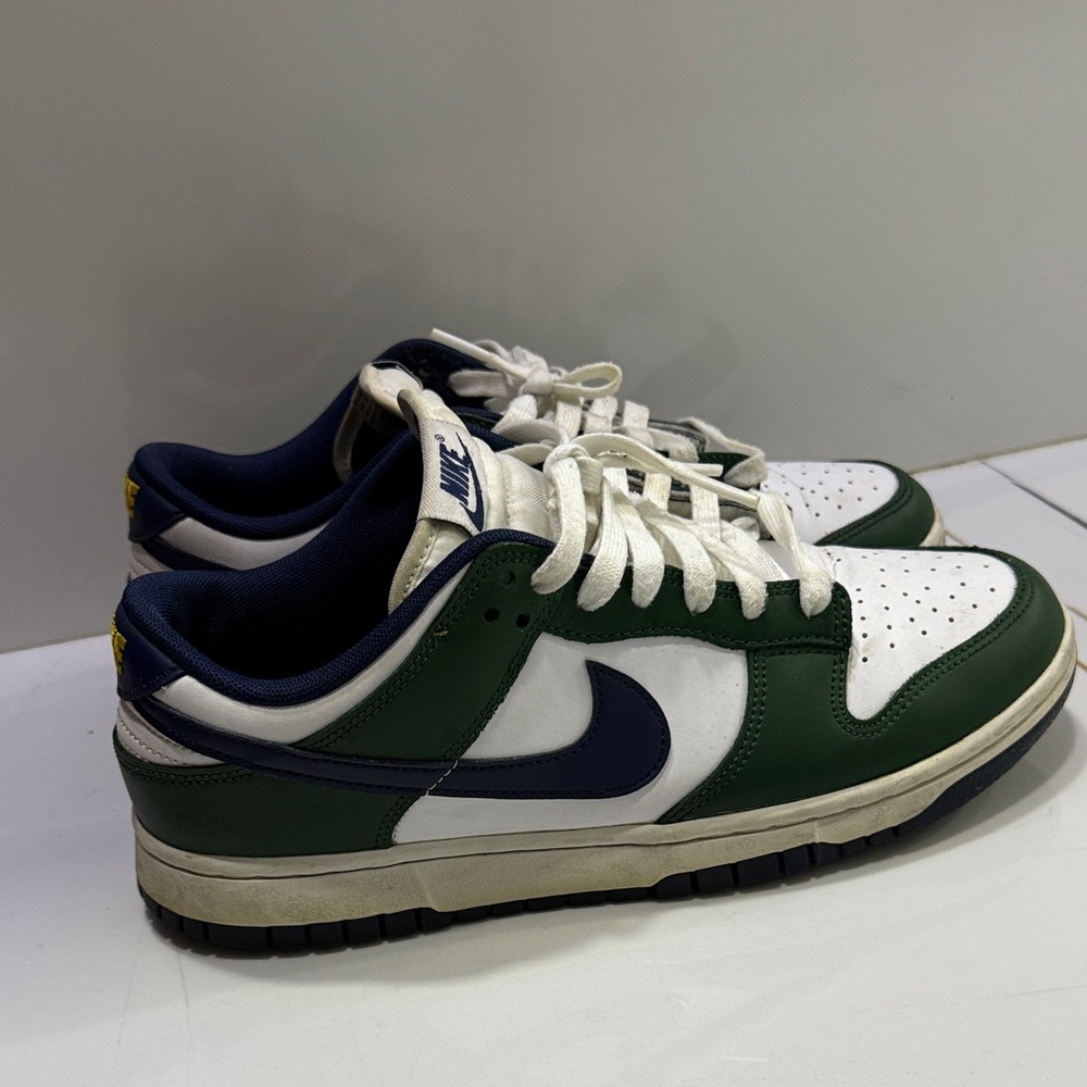 Nike Green and Navy Sneakers - Picture 1 of 10